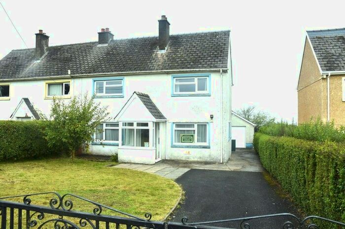 3 Bedroom Semi-Detached House For Sale In Tanglwst, Capel Iwan, Newcastle Emlyn, SA38