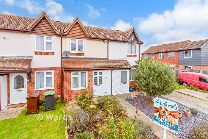 2 Bedroom Terraced House For Sale In Marlowe Road, Poets Development, Larkfield, Kent, ME20