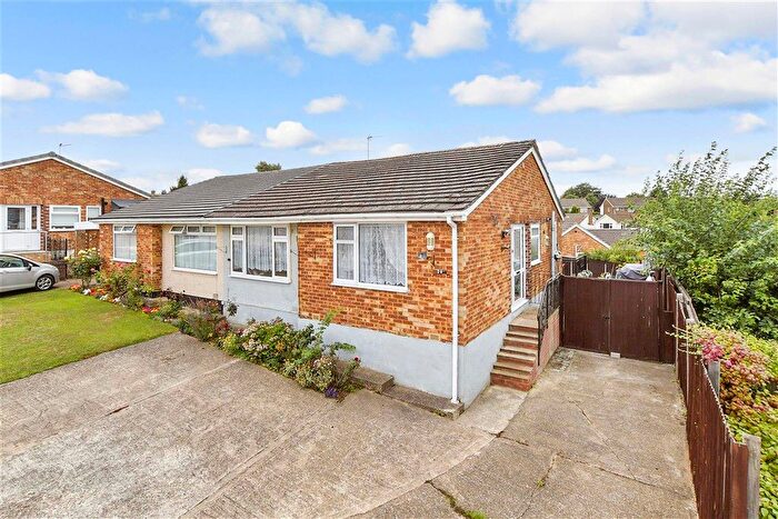 2 Bedroom Semi-detached Bungalow For Sale In Park Way, Coxheath, Maidstone, Kent, ME17