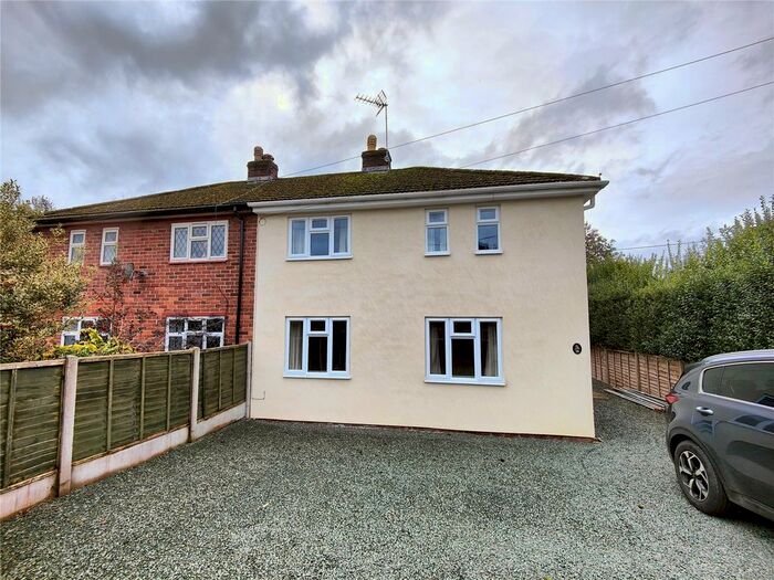 2 Bedroom Semi-Detached House To Rent In Penybryn Avenue, Whittington, Oswestry, Shropshire, SY11