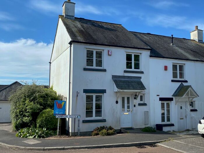 3 Bedroom End Of Terrace House To Rent In Campion Close, Pillmere, Saltash, PL12
