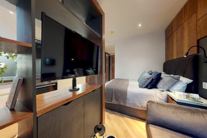 Studio To Rent In Apt, Live Oasis Deansgate #, M2