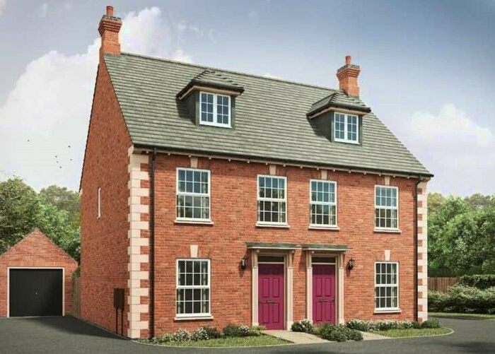 3 Bedroom Semi-Detached House For Sale In Hilltop Park, Melton Mowbray, Leicestershire, LE13