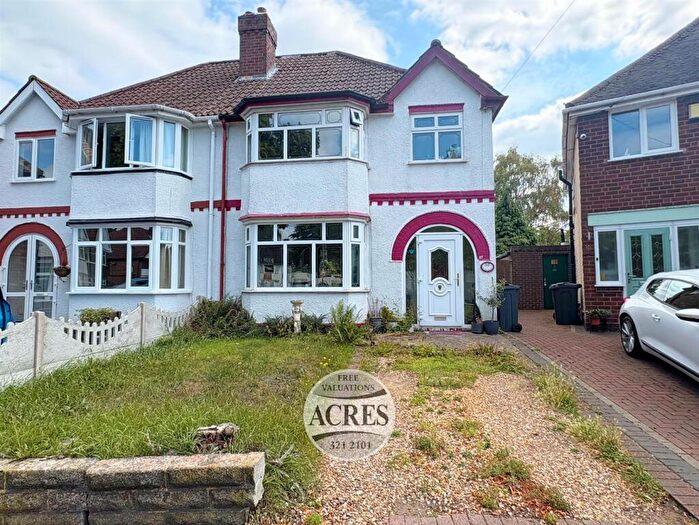 3 Bedroom Semi-Detached House For Sale In Dare Road, Erdington, B23