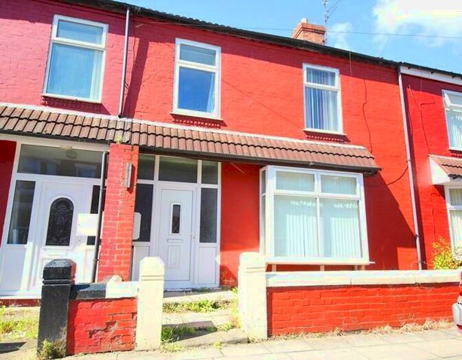4 Bedroom Terraced House To Rent In Russell Road, Mossley Hill, Liverpool, L18