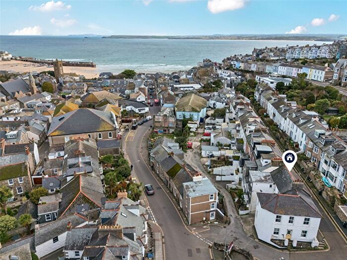 3 Bedroom Maisonette For Sale In Trenwith Place, St Ives, Cornwall, TR26