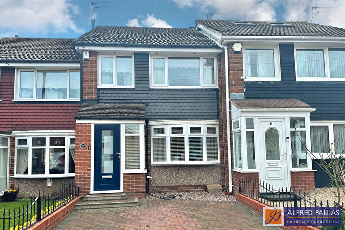3 Bedroom Terraced House For Sale In Burscough Crescent, Fulwell, SR6