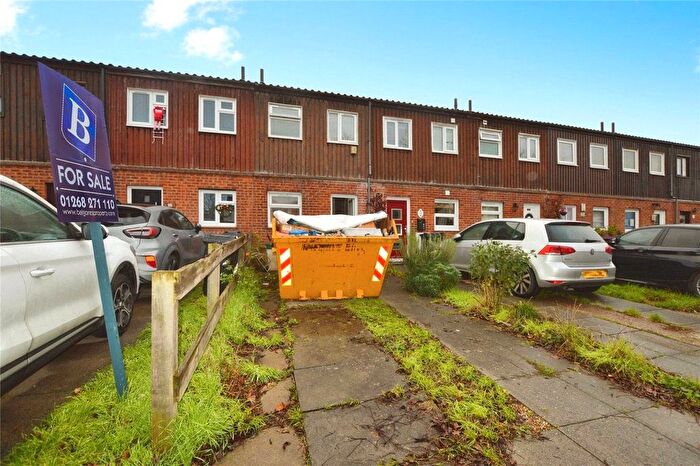 2 Bedroom Terraced House For Sale In Daltons Fen, Pitsea, Basildon, Essex, SS13