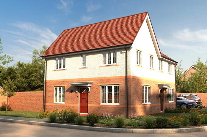 3 Bedroom Semi-Detached House For Sale In "The Ludlow" At Cherry Square, Basingstoke, RG23