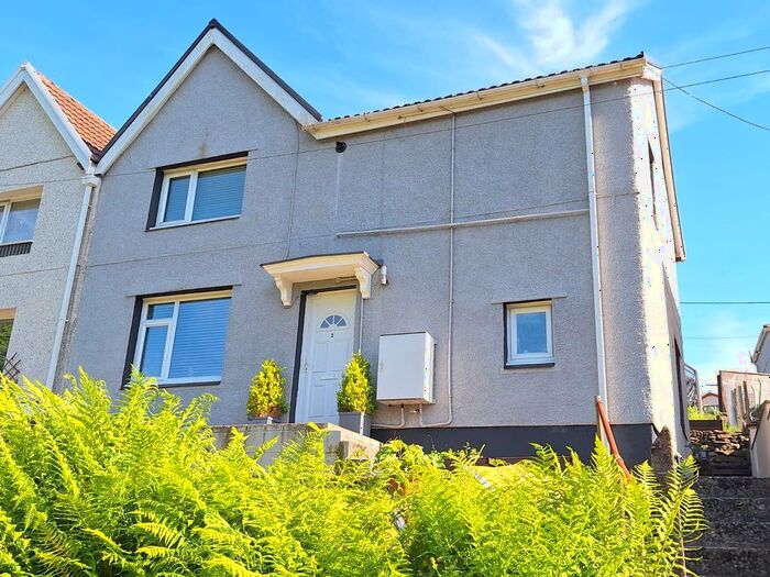 3 Bedroom Semi-Detached House For Sale In Heol Croeserw, Cymmer, Port Talbot, SA13