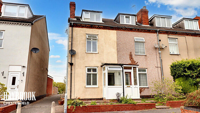 3 Bedroom End Of Terrace House For Sale In Bentinck Road, Chesterfield, S44