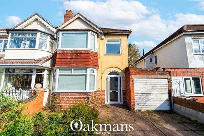 3 Bedroom Semi Detached House For Sale In Chelston Road, Birmingham, B31