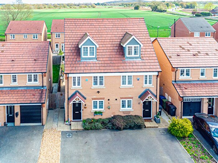 3 Bedroom Semi-Detached House For Sale In Bramble Garth, Hambleton, North Yorkshire, YO8