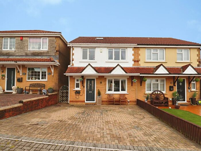 3 Bedroom Semi-Detached House For Sale In Ffordd Llanbad, Gilfach Goch, Porth, CF39