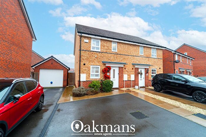 3 Bedroom Semi Detached House For Sale In Brine Well Crescent, Stoke Prior, Bromsgrove, Worcestershire, B60