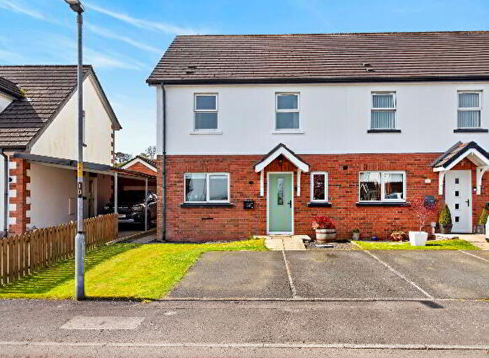 3 Bedroom End TownHouse For Sale In Quarry Heights, Ahoghill, Ballymena, BT42