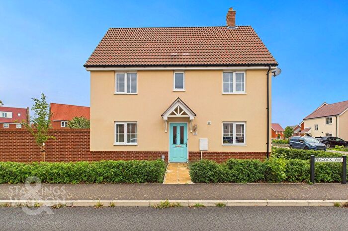3 Bedroom End Of Terrace House For Sale In Peacock Way, Attleborough, NR17