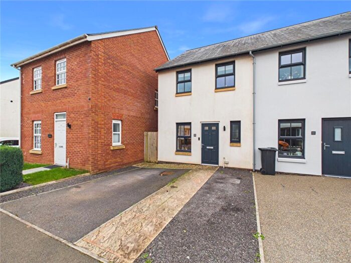 2 Bedroom Semi-Detached House For Sale In Tarka Way, Crediton, Devon, EX17
