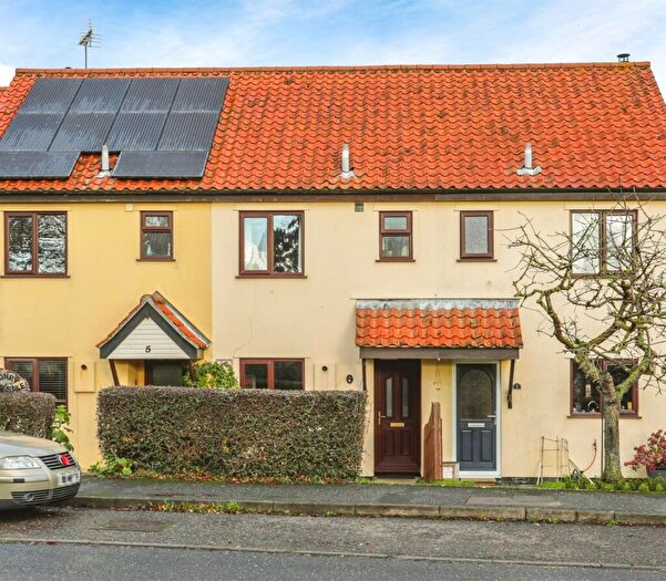 2 Bedroom Terraced House For Sale In The Orchards, Laxfield, Woodbridge, IP13