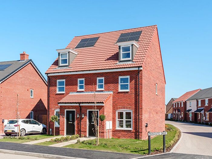 3 Bedroom Semi-Detached House For Sale In "The Saunton" At Waterhouse Way, Peterborough, PE7
