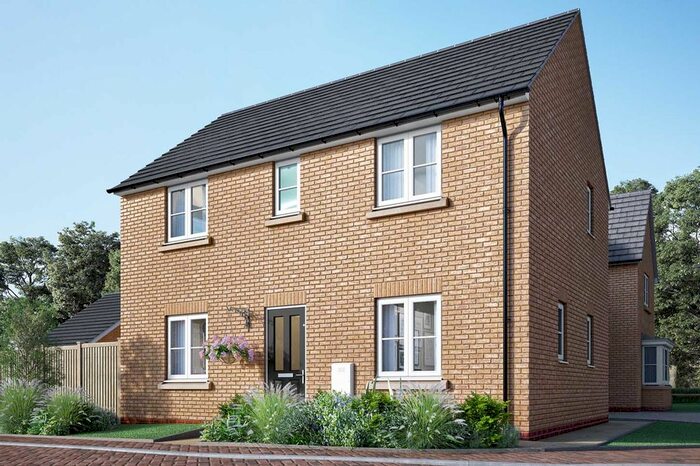 3 Bedroom Semi-Detached House For Sale In "The Mountford" At Amos Drive, Pocklington, York, YO42