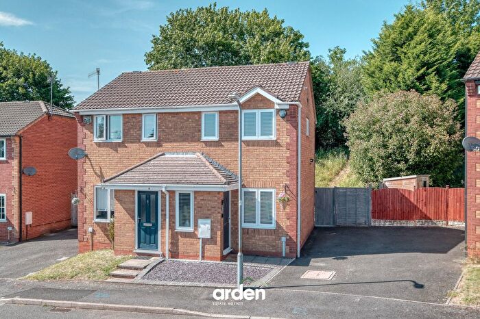 2 Bedroom Semi-Detached House For Sale In Abbey Close, Bromsgrove, B60
