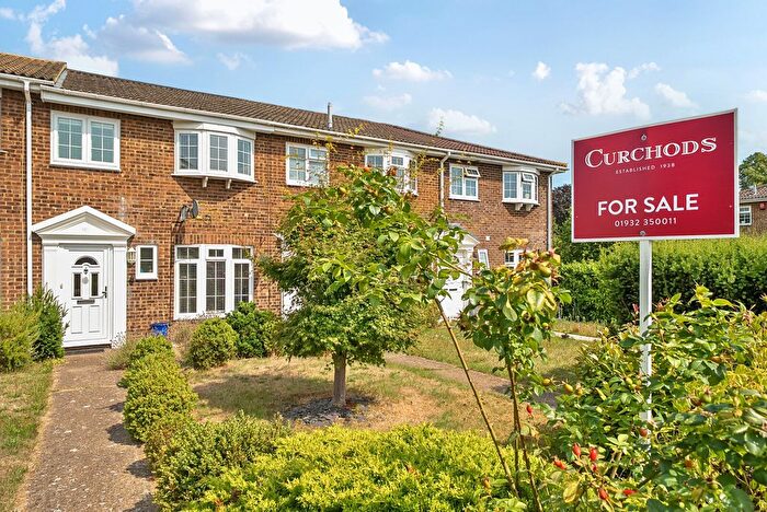 3 Bedroom Terraced House For Sale In Regency Drive, West Byfleet, KT14
