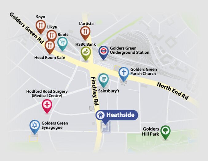 1 Bedroom Flat For Sale In Corner Finchley Road And West Heath Avenue, Greater London, NW11