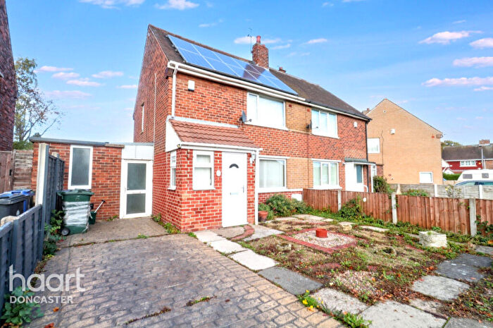 2 Bedroom Semi-Detached House For Sale In Clark Avenue, Edlington, Doncaster, DN12