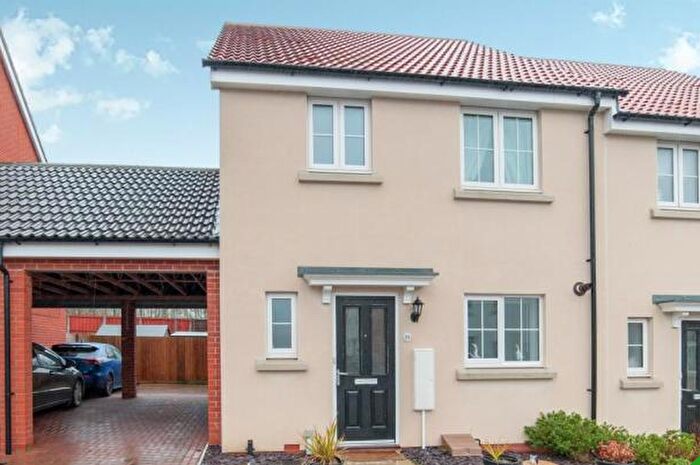 3 Bedroom End Of Terrace House To Rent In Osprey Drive, Stowmarket, Suffolk, IP14