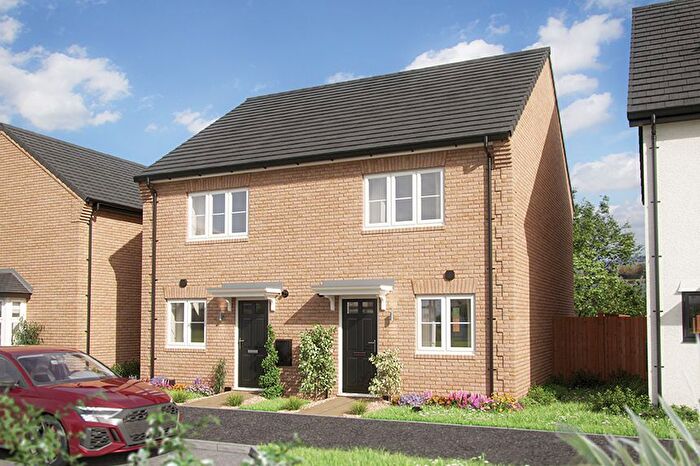 2 Bedroom Semi-detached House For Sale In "The Cartwright" At Irthlingborough Road, Wellingborough, NN8