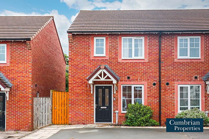 3 Bedroom Semi-Detached House For Sale In Nunnery Close, Durrranhill, Carlisle, CA1