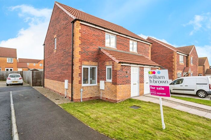 2 Bedroom Semi-Detached House For Sale In Minerva Close, Scunthorpe, DN17