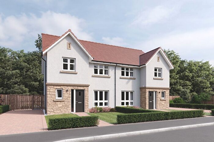 3 Bedroom Semi Detached House For Sale In "Banton" At Off Market Road, Kirkintilloch, G66