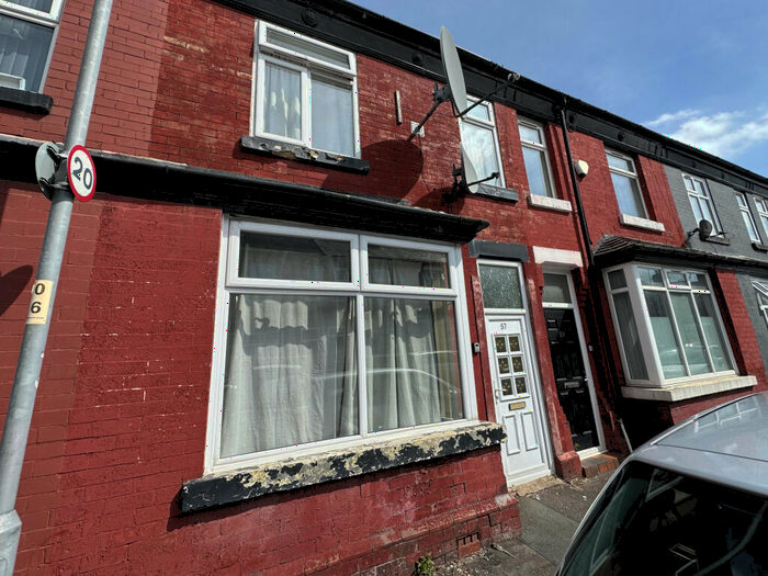 3 Bedroom Terraced House To Rent In Braemar Road, Manchester, M14