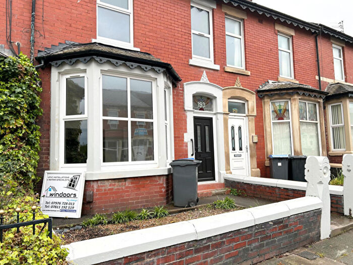 3 Bedroom Terraced House To Rent In Palatine Road, Blackpool, FY1