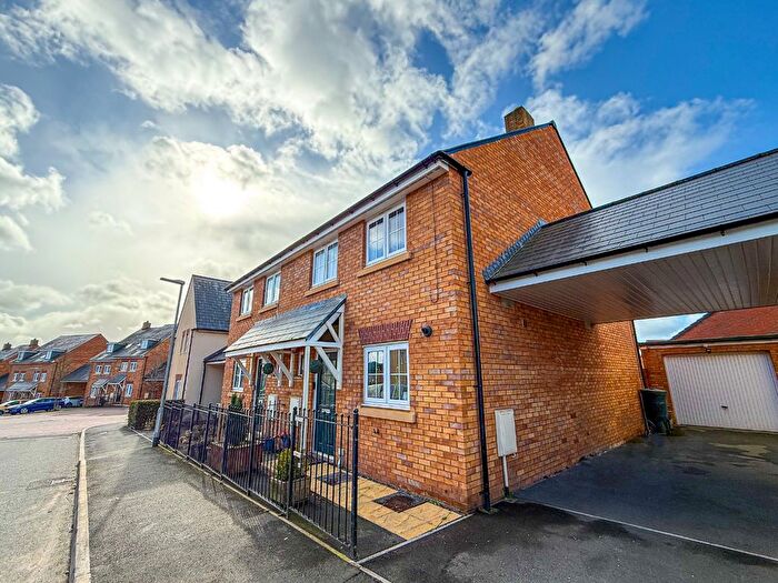 3 Bedroom Semi Detached House For Sale In Batt Drive, Cheddon Fitzpaine, Taunton, Somerset., TA2