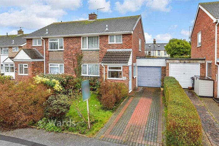 3 Bedroom Semi-Detached House For Sale In James Hall Gardens, Walmer, Deal, Kent, CT14
