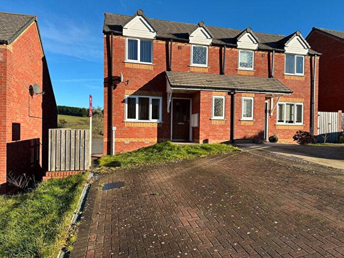 3 Bedroom Semi-Detached House For Sale In Brynmor Parc, Bryn Lane, Newtown, Powys, SY16