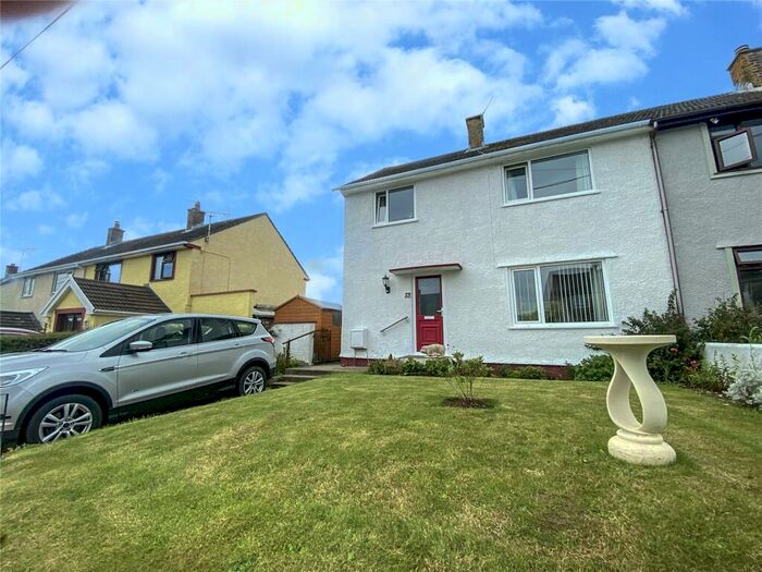 3 Bedroom Semi-Detached House For Sale In Heol Penlan, Stop And Call, Goodwick, Pembrokeshire, SA64