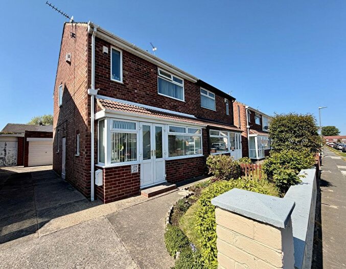 3 Bedroom Semi Detached House For Sale In Honiton Way, Hartlepool, TS25