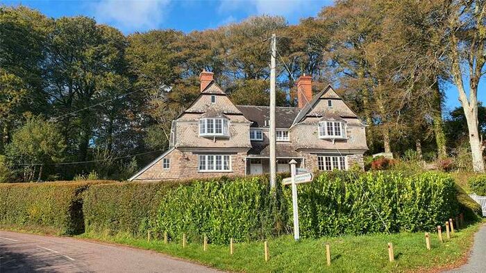 2 Bedroom Semi-Detached House For Sale In 1 The Wye, Lewtrenchard, Lewdown, Okehampton, Devon, EX20
