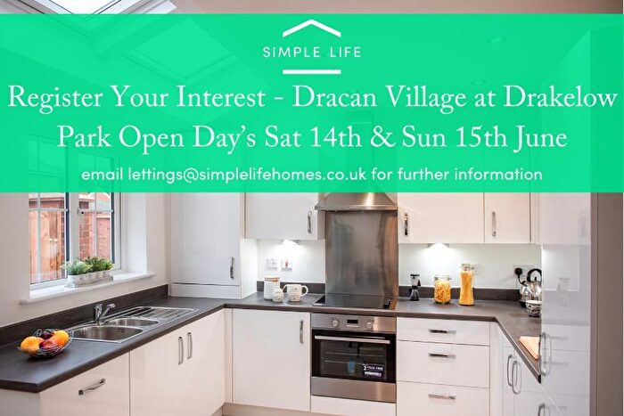 3 Bedroom Terraced House To Rent In Dracan Village At Drakelow Park, Burton-On-Trent, DE15