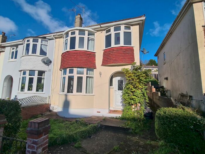 3 Bedroom End Of Terrace House To Rent In Chatto Road, Torquay, TQ1