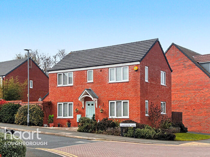 3 Bedroom Detached House For Sale In Cinnabar Way, Loughborough, LE12