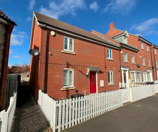 4 Bedroom End Of Terrace House To Rent In Hundred Acre Way, Red Lodge, Bury St. Edmunds, IP28