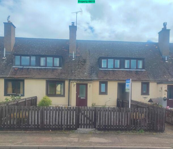 2 Bedroom Terraced House For Sale In Station Road, Edderton, Tain, IV19