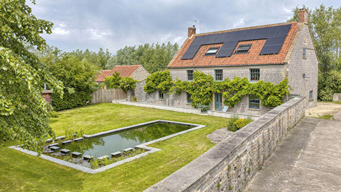 5 Bedroom Detached House For Sale In Handsome Bedroom Georgian Farmhouse In Tranquil Lower Godney, Somerset, BA5