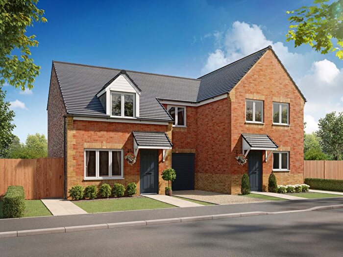 3 Bedroom Semi Detached House For Sale In "Fergus" At Oak Tree Crescent, Knottingley, WF11