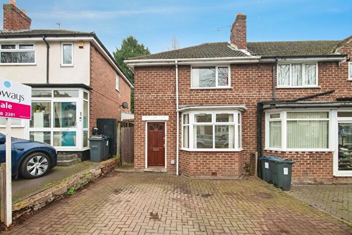 2 Bedroom End Of Terrace House For Sale In Old Oscott Lane, Birmingham, B44